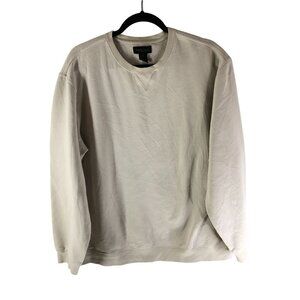 Van Heusen Mens Beige Pullover Crewneck Sweatshirt XL
